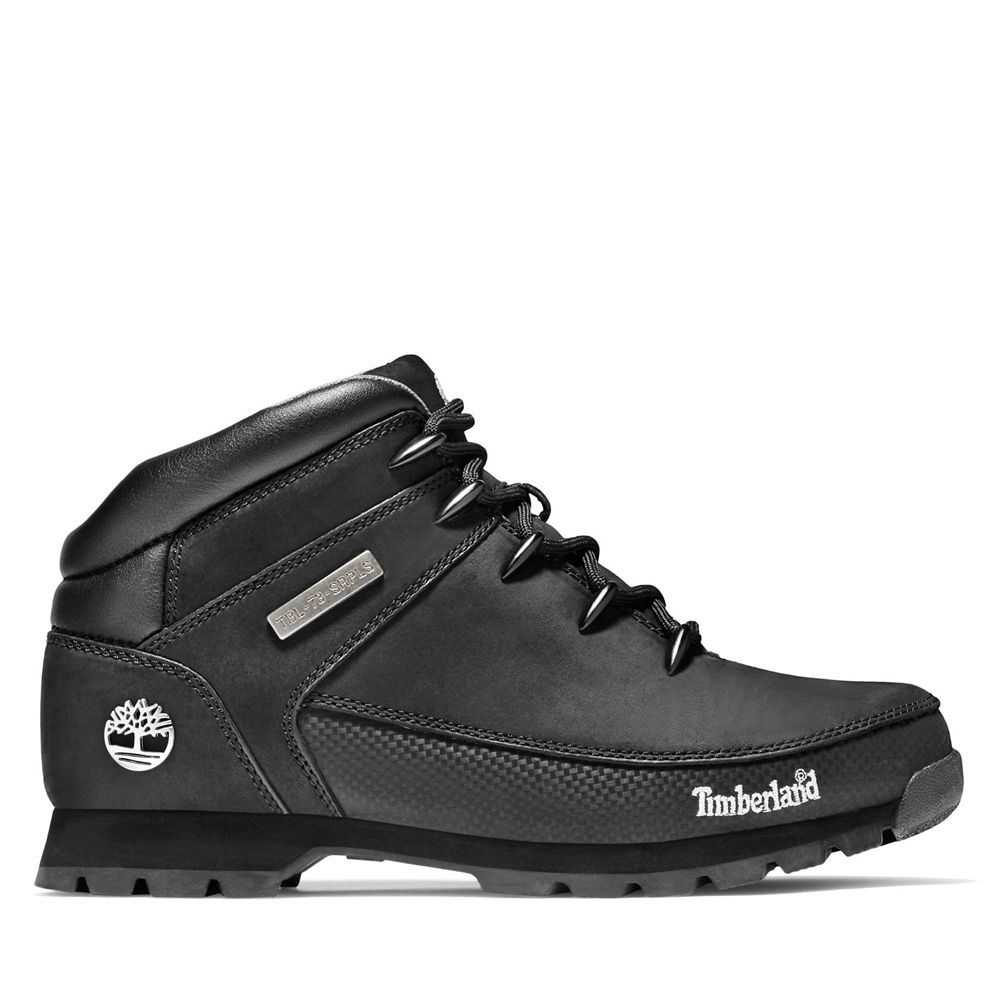 Bota Hiker Masculino - Timberland Euro Sprint Mid - XPLZT1925 - Pretas